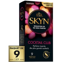 SKYN MANIX - Manix Skyn Cocktail Club 9 Préservatifs