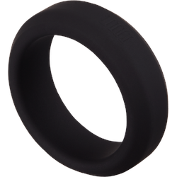 Flexibler Penisring, 3,8 cm, schwarz