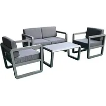 Jet-Line Delfi Loungeset grau Aluminium