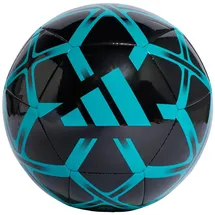 adidas Starlancer Club Ball Recreation Ball, Black/Green, 4