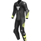 Herren Airbag Kombi 52 - Dainese Misano 3 D-Air® - schwarz-anthrazit-fluogelb