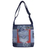 Sunsa Damen Tasche Umhängetasche Canvas bag, Jeans/Denim Taschen, Hobo Schultertasche Vintage Crossbody Teenager Fashion sale