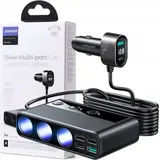 Joyroom Autoladegerät 154W 9in1 USB-A/USB-C Schwarz