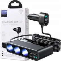 Joyroom Autoladegerät 154W 9in1 USB-A/USB-C Schwarz