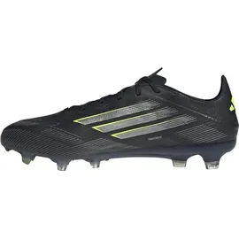 adidas F50 Pro Firm Ground Herren Core Black/Iron Met./Lemon 43 1/3
