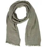 CAMEL ACTIVE Schal aus reiner Baumwolle in Waldgrün | Gr.: onesize