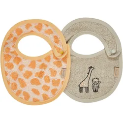 Lätzchen STERNTALER "Doppelpack Safari", Baby, bunt, Baumwolle, Lätzchen