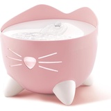 Catit PIXI Trinkbrunnen, rosa, 2.5l, LED-Statusanzeige, Trockenlaufschutz (43716)