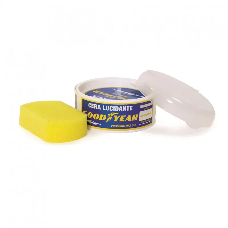 Polierwachs mit Wachs 225 ml + Schwamm Goodyear