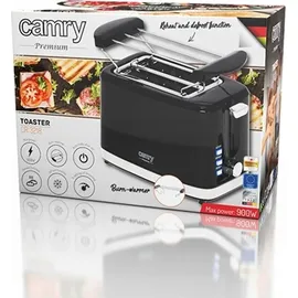 Camry CR 3218 Toaster 2 Scheiben, 650-750 W, Automatische Abschaltung
