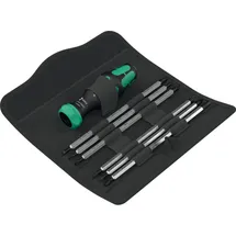 WERA Kraftform Kompakt Vario RA Schraubendreher-set 7-tlg. Schwarz/Grün