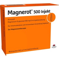 Wörwag Pharma GmbH & Co. KG Magnerot 500 Injekt Ampullen