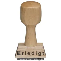 kompatible Ware Textstempel "Erledigt" 1 St.