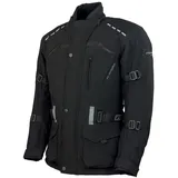 ROLEFF RACEWEAR Lange Softshell Motorradjacke Schwarz 3XL