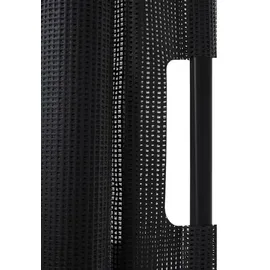 ruhhy Treppenschutzgitter ausziehbar 13-140cm Rollgitter Höhe 85cm Absperrgitter 19380 Schwarz