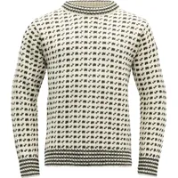 Devold Original Islender Wool Sweater offwhite/anth. (020A) XXL