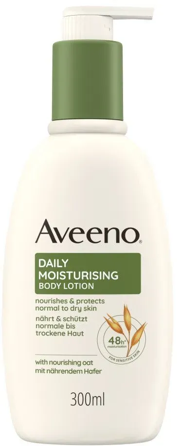 Aveeno® Daily Moisturising Bodylotion mit Hafer für empfindliche Haut