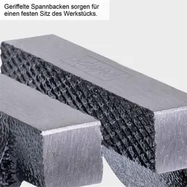 SCHEPPACH Schraubstock Stahl 0-80 mm schwarz