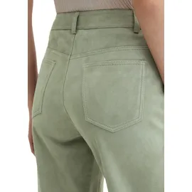 Marc O'Polo Lederhose Regular Fit Grün 38