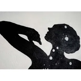MCW Ölgemälde Tänzerin Handgemalt