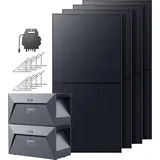 Anker SOLIX RS50B Solarbank Dual-System mit Bodenhalterungen (4x 540W | 3200Wh)