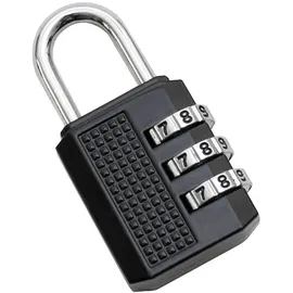 HMF 3506-02 Vorhängeschloss, 3er Zahlenkombination, 3 x 1 cm