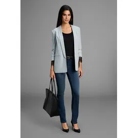 MELROSE Langarmshirt in schwarz, | Gr. 36,