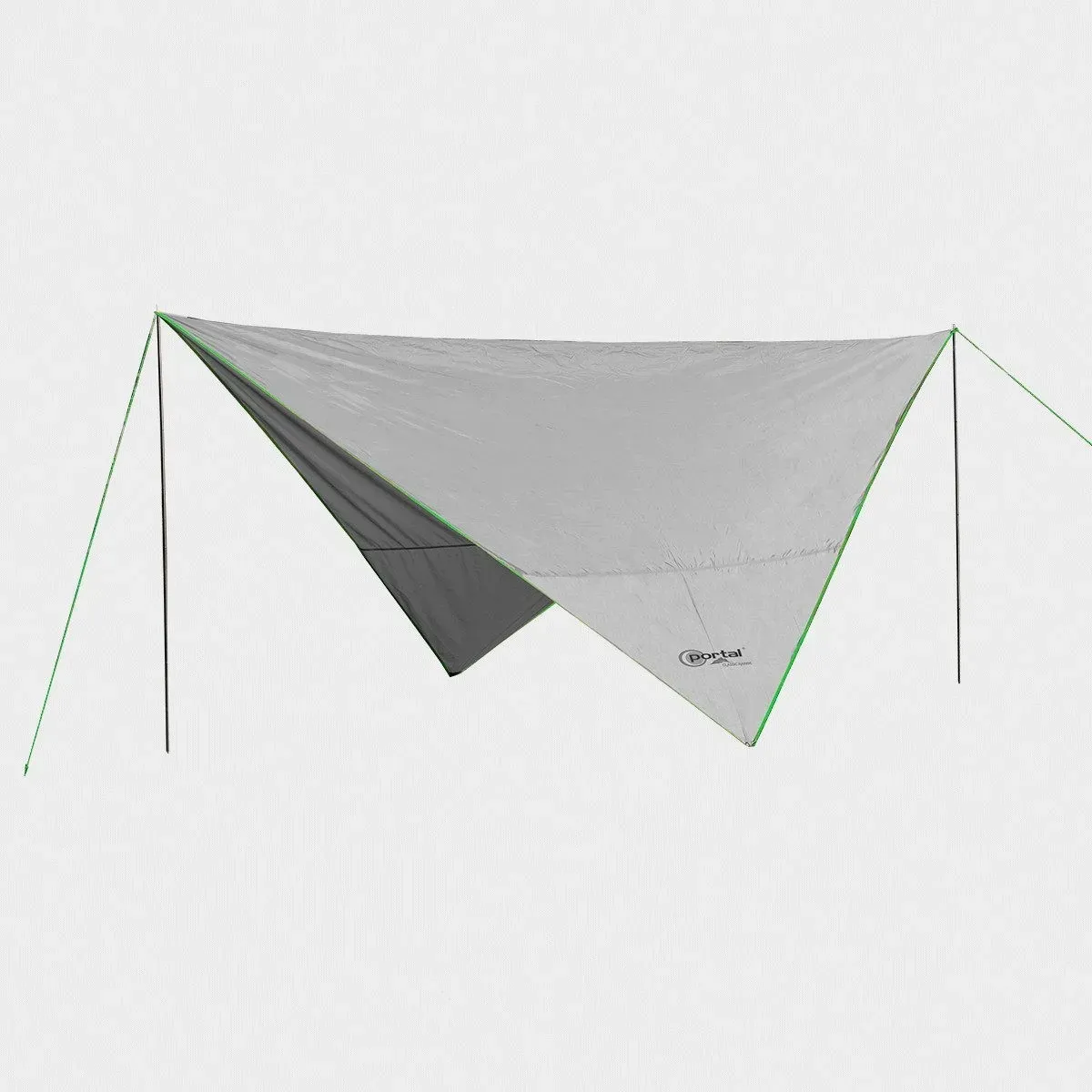 Portal TARP MESA Sonnensegel Abdeckplane Markise 350cm grau/grün