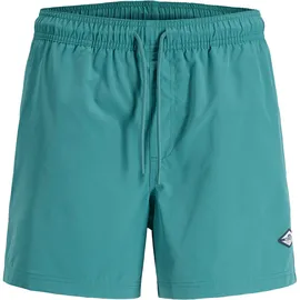 Jack & Jones PlusSize Badeshorts JPSTMAUI TROPIC SOLID SWIM SHORTS PLS Blau 42