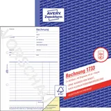 Avery Zweckform Rechnung A5 2x40 Blatt Weiß/Gelb