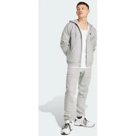 Adidas Trefoil Essentials Reißverschlusspullover Medium Grey Heather S