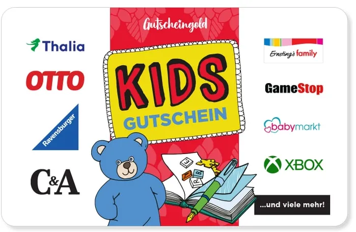 Gutscheingold Kids Geschenkcode