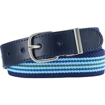 Playshoes Elastik-Gürtel Kunstleder/Polyester/Polyethylen/Elasthan Blau 65