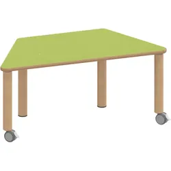 Tisch ZALOTTI mit Linoleum-Belag