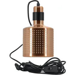 Venso EcoSolutions VEGA E27 Lampenschirm Kupfer, Lampenschirm Metall, Venso Pflanzenlampe, E27 Pflanzenlampe, Lampenschirm E27, Tageslichtlampe für Pflanzen, Pflanzenlicht, LED Zimmerpflanze