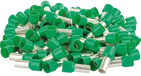 Ader-Endhülse isoliert 16 mm2 x 24 mm grün - 100 Stück