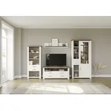 Set One by Musterring Wohnwand »York« 4 Stk. tlg., weiß