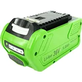 5Ah 36V Akku für GREENWORKS MO40L410 Rasenmäher 40cm Rasenmäher 45cm Rasentrimmer STBA40B210 Teleskop-Heckenschere