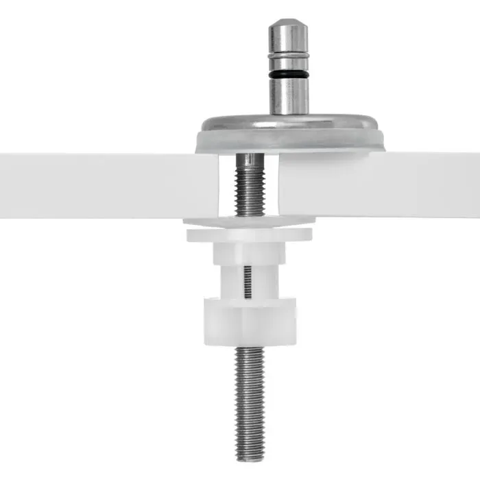 Hamberger Classic Scharnier 404146 C0202Y, Edelstahl, Höhe 24 mm, SoftClose, FastFix