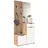 moebel-dich-auf Garderobenschrank Easy 88 x 195 x 35 cm Weiß