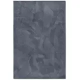 Villeroy & Boch "Leon", grau Anthrazit, B:200cm H:15mm L:290cm, Polyester, Teppiche, Teppich, Langflor, Shaggy, uni, flauschig weich, glänzend, Kaninchenfell Haptik
