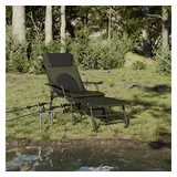 vidaXL Campingliege Klappbar Grün
