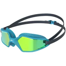 Speedo Hydropulse Schwimmbrille blau/gold Einheitsgröße
