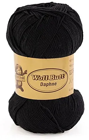 Woll Butt Daphne, schwarz