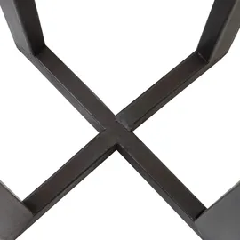 Mendler Blumentisch HWC-A15 100 x 32 x 32 cm Braun