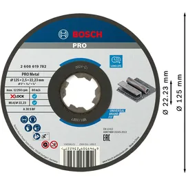 Bosch Standard for Metal Trennscheibe gerade 125 mm
