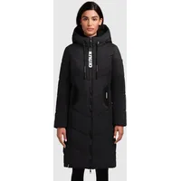khujo Wintermantel schwarz S