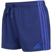 adidas 3 Stripes Swim Shorts 3 Inch Dark blue-semi Lucid blue XS