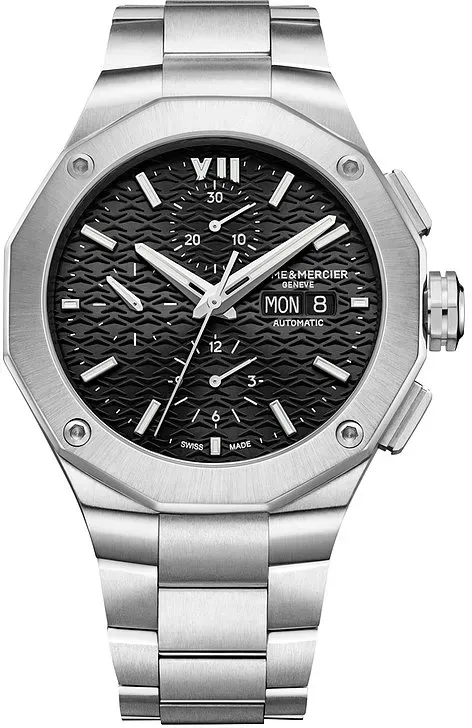 Baume & Mercier Herrenuhr Riviera M0A10624 - silber