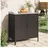 casa.pro Bolognano 92 x 80 x 50 cm Schwarz